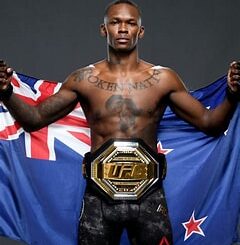 UFC Middleweight Champion, Israel Adesanya